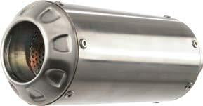 Mgp Exhaust Slip On Stainless Can