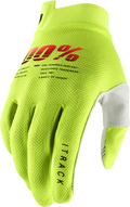 Itrack Youth Gloves Fluo Yellow Xl