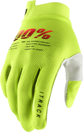 Itrack Youth Gloves Fluo Yellow Md