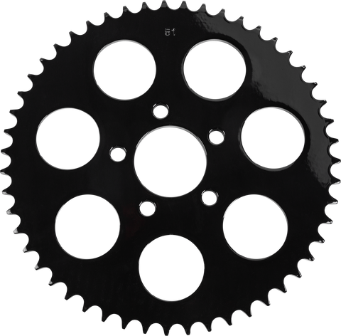 Gloss Black Rear Sprocket 51t Big Twin 00 13