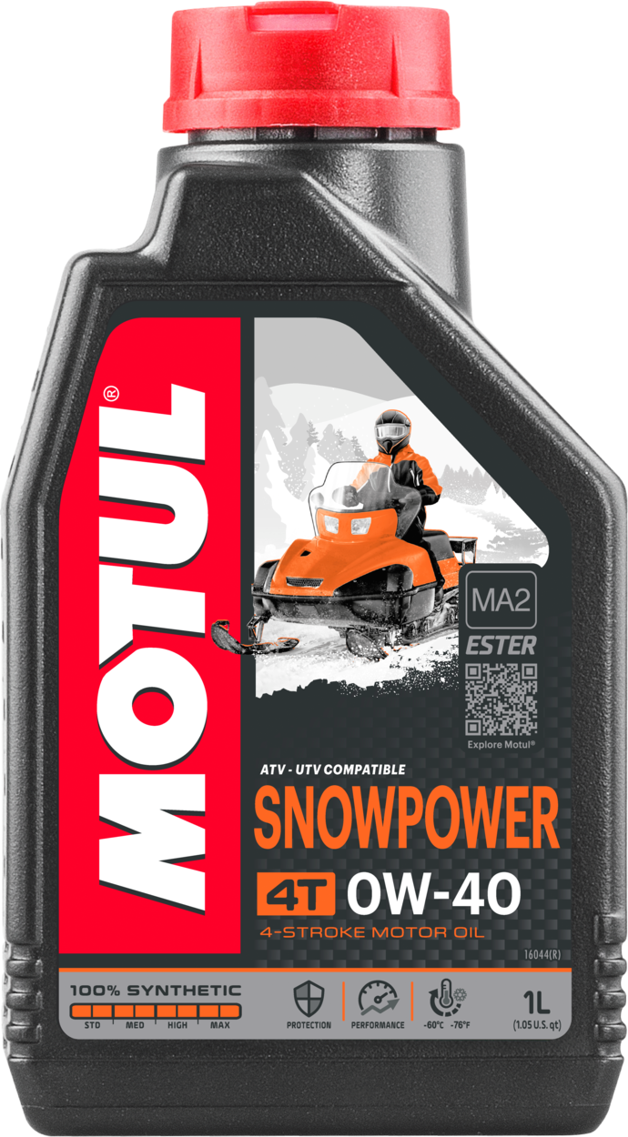 Snowpower 4t Syn Engine Oil 0w40 1 Ltr 12/Case