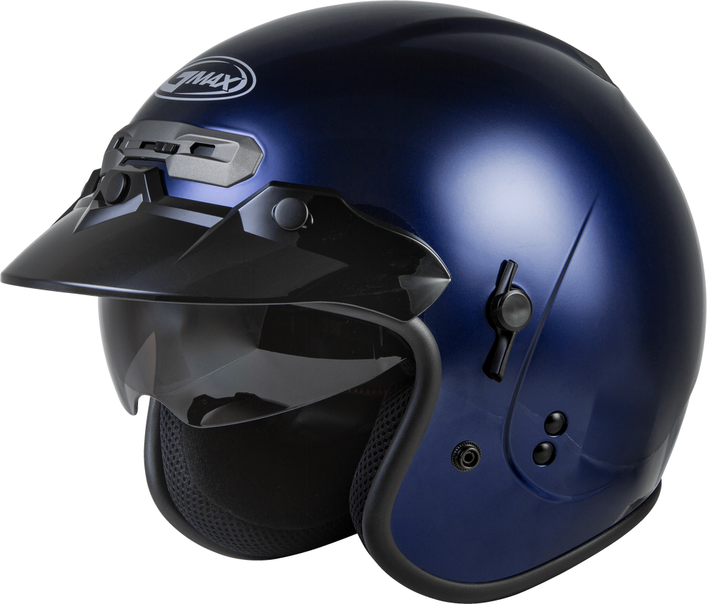 Gm 32 Open Face Helmet Blue 2x