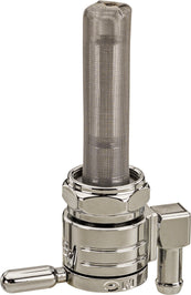 22mm Petcock Downward Chrome 5/16 Hose