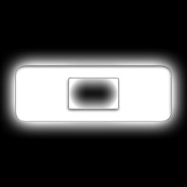 ORACLE Lighting Universal Illuminated LED Letter Badges - Matte White Surface Finish - O