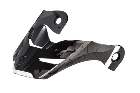 Exo At960 Peak Visor Topographic Black/White