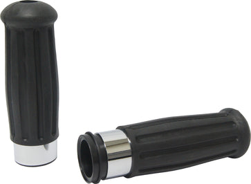 Grips Vintage Chrome Ring Throttle By Wire