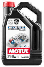 Motul 4L OEM Synthetic Engine Oil Hybrid 0W16 API SN - Case of 4