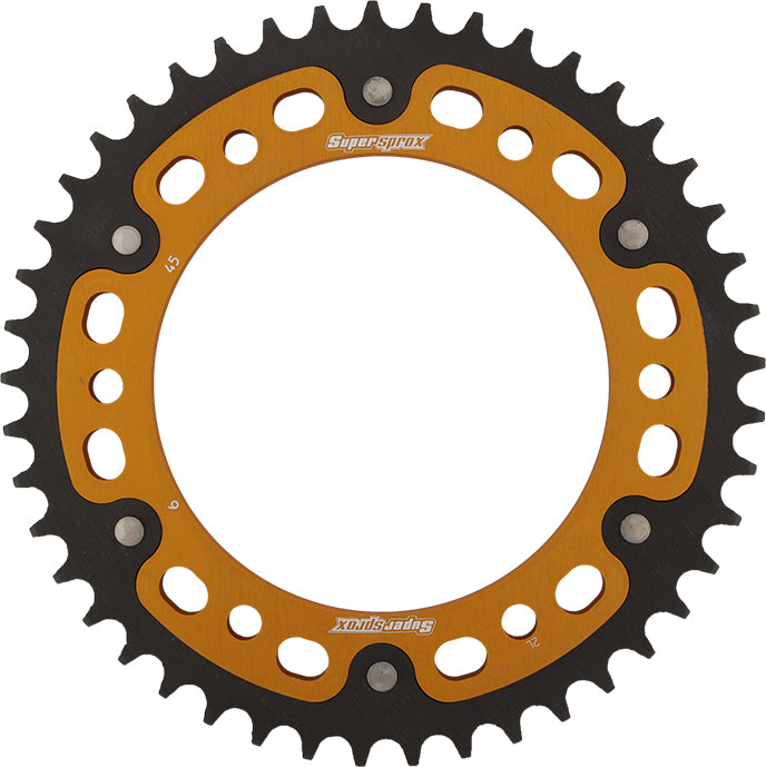 Rear Stealth Sprocket Alu/Stl 45t 525 Gld Bmw