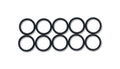 Vibrant -10AN Rubber O-Rings - Pack of 10