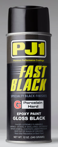 Fast Black Epoxy Porcelain Gloss Black