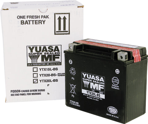 Battery Ytx20l Bs Maintenance Free