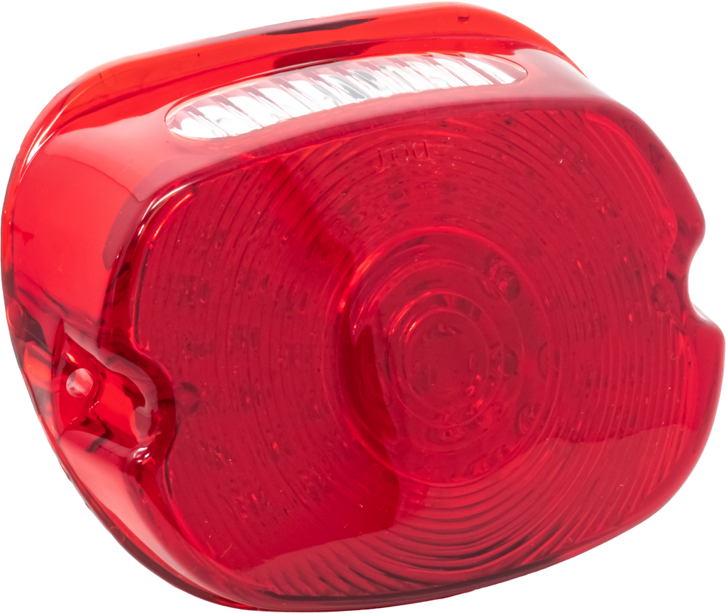 Slantback Low Pro Led Red Lens  Tailight Fxlrst Only