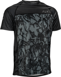 Super D Jersey Dark Grey Camo/Black Md