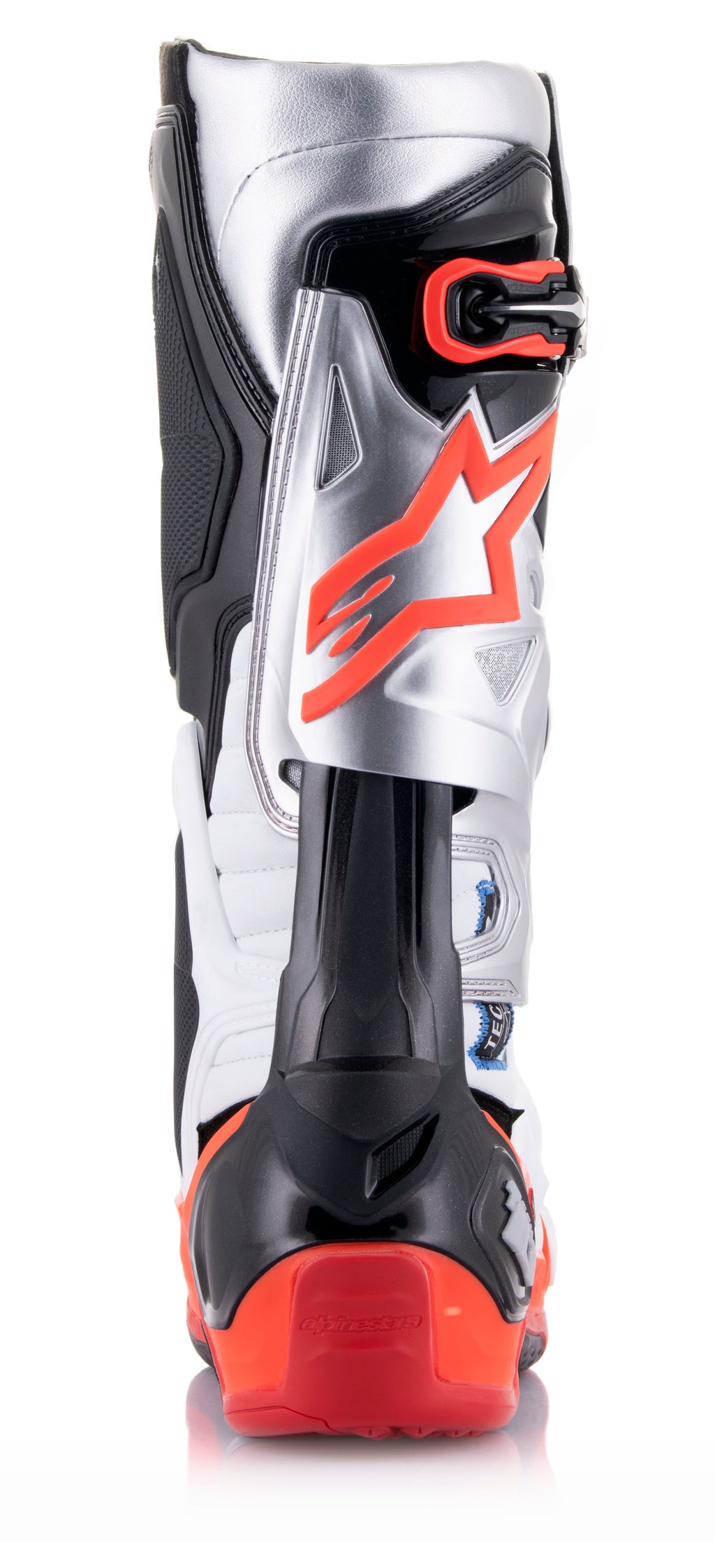 Tech 10 Le Vision 23 Boots Black/White/Silver/Red Fluo 8