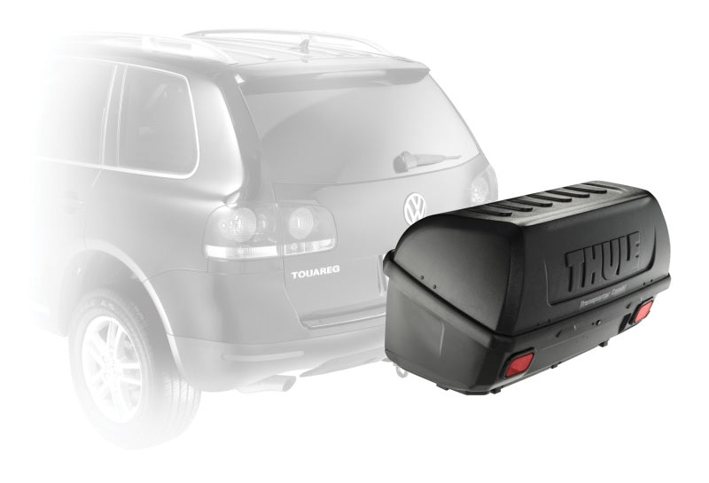 Thule Transporter Combi Tilt-Down Hitch Cargo Box (Incl. Pre-Wired Tail Lights/License Plate Adap.)