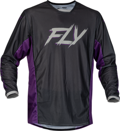 Kinetic Mesh Rave Jersey Black/Purple/Silver 2x