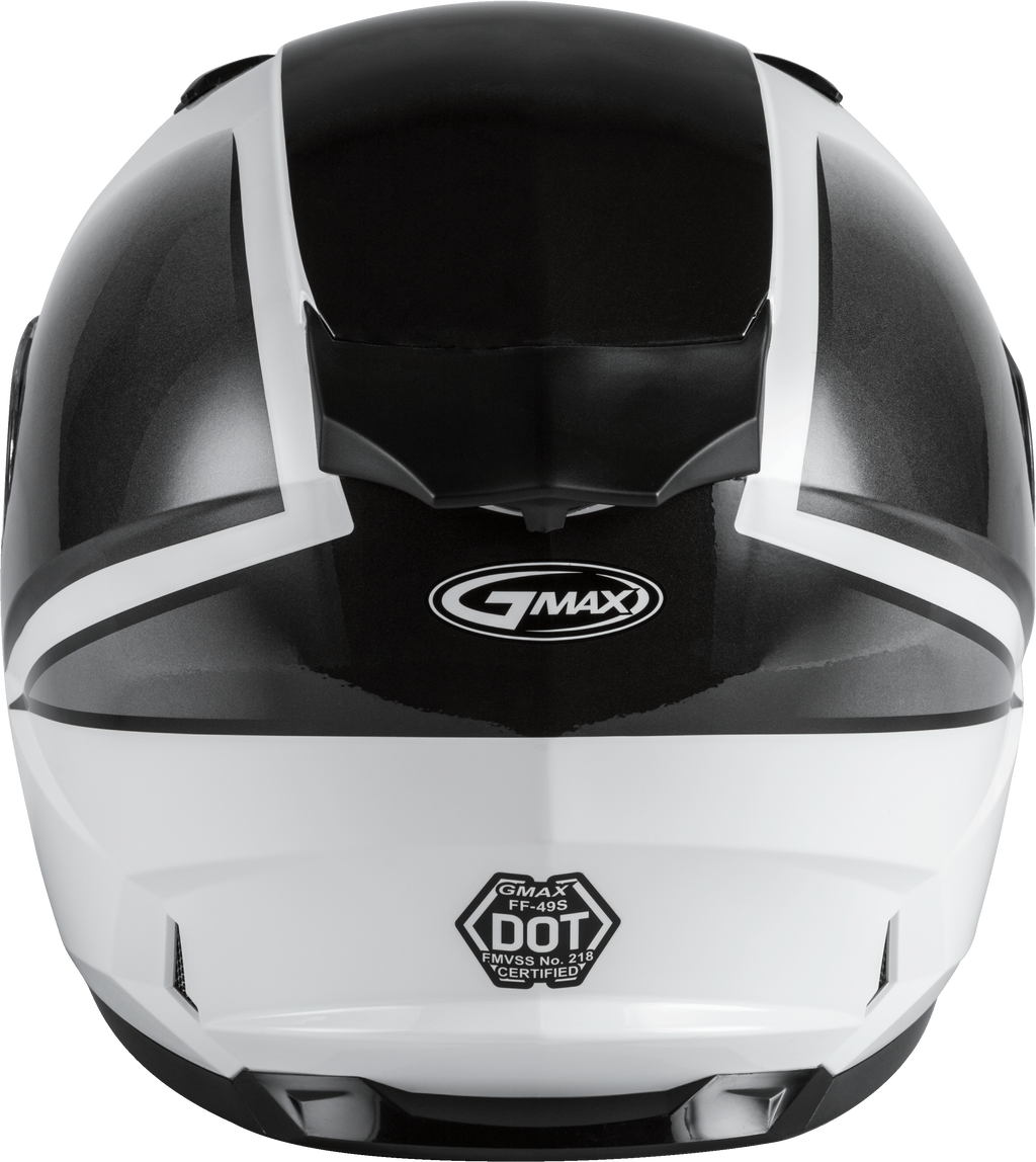 Ff 49s Full Face Hail Snow Helmet White/Black Lg