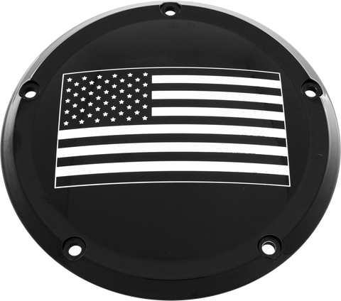 7   Tc Derby Cover American Flag Black