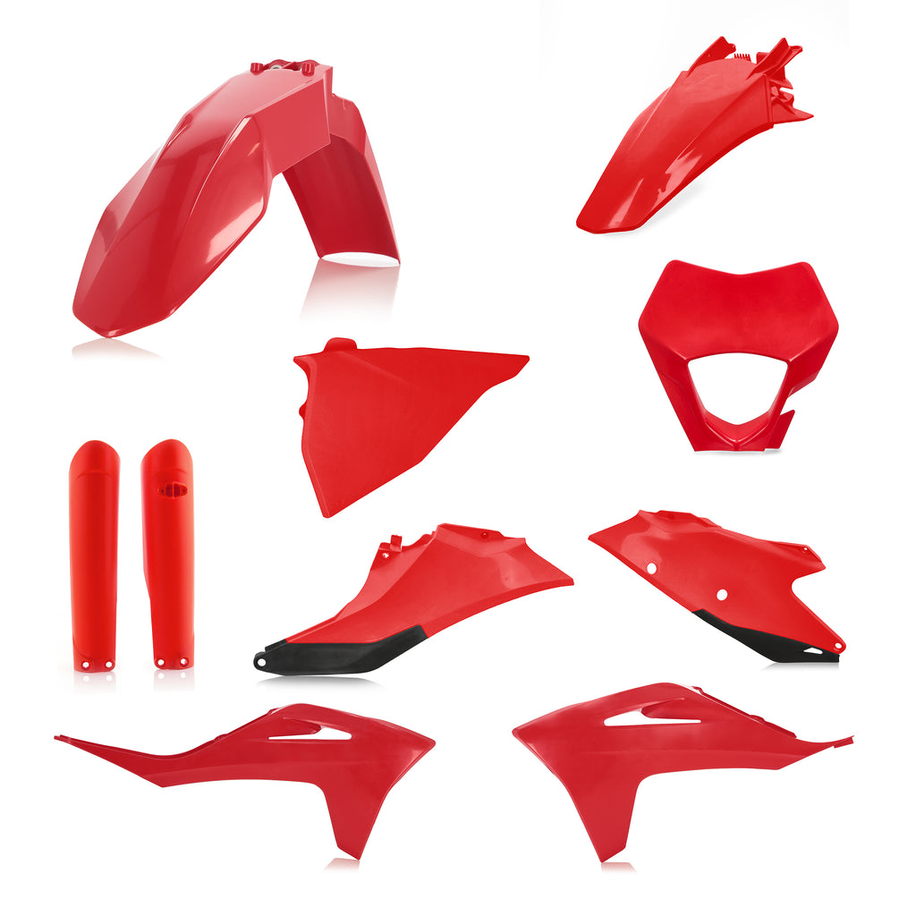 Full Plastic Kit Gas Red