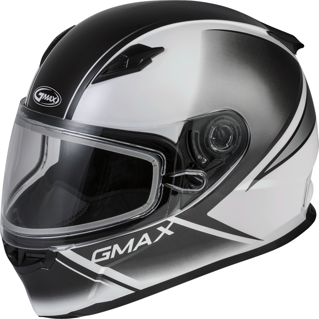 Ff 49s Full Face Hail Snow Helmet White/Black Lg