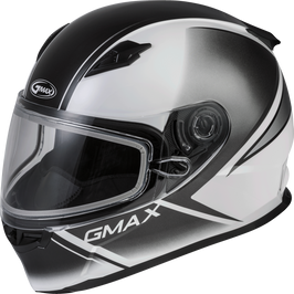 Ff 49s Full Face Hail Snow Helmet White/Black Lg