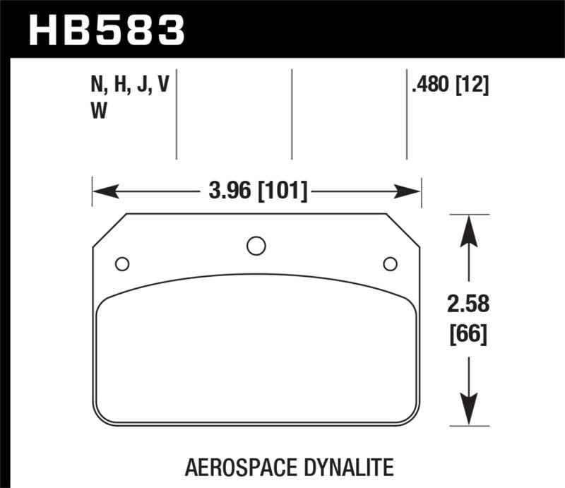 Hawk Performance HB583N.480