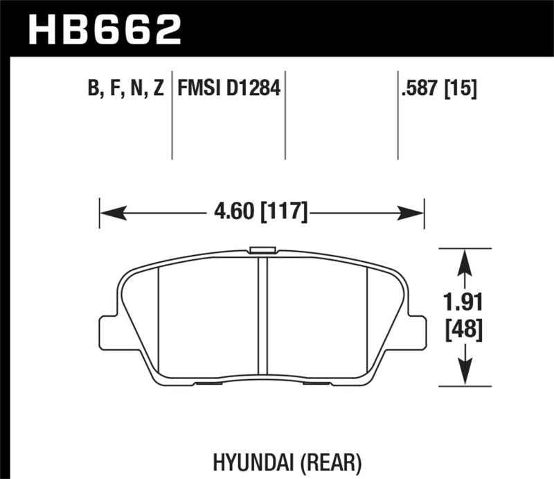 Hawk Performance HB662N.587