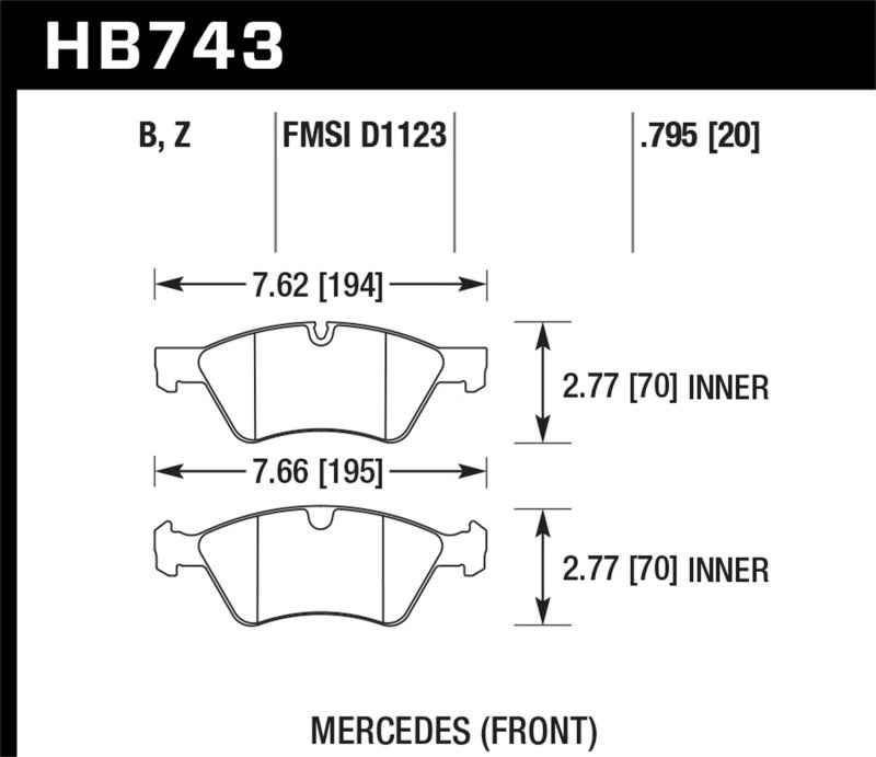 Hawk Performance HB743Z.795