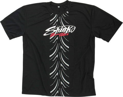 SHINKO T-SHIRT L BLK