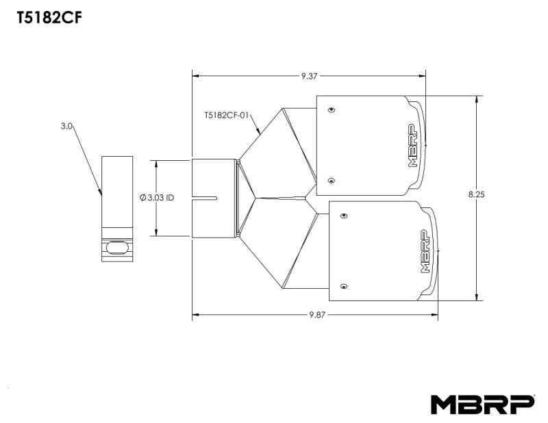 MBRP T5182CF