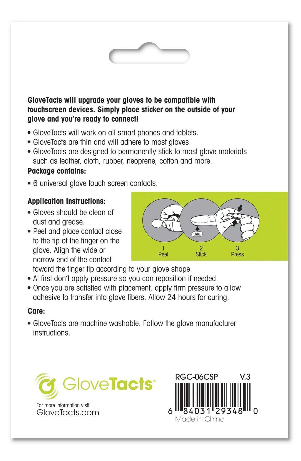 GLOVETACTS RGC-06CSPX10