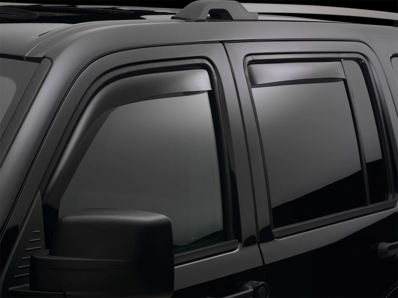 WeatherTech 2014+ Land Rover Range Rover Front & Rear Side Window Deflectors - Dark Smoke