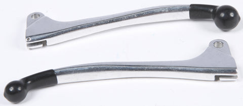 Lever Set Silver W/ Black Tip