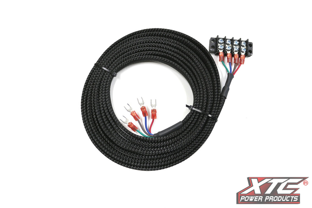 11' Wire Harness With 4 Wire Terminal Strip