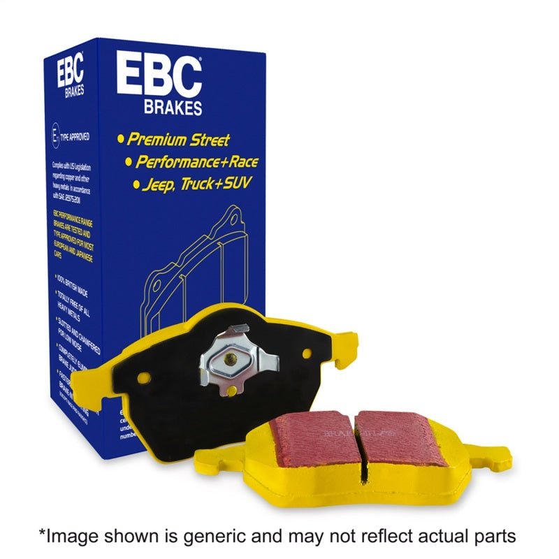 EBC 2018+ Porsche Cayenne (3rd Gen) 3.0L Turbo Yellowstuff Front Brake Pads