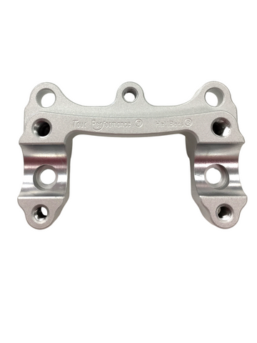 Handlebar Riser Silver Tri