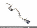 AWE Tuning VW MK7 Golf SportWagen Track Edition Exhaust w/Chrome Silver Tips (90mm)