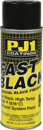 Fast Black 1500f High Temp Flat Finish