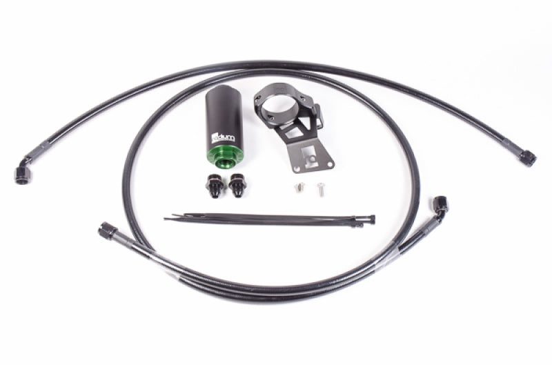 Radium Engineering Evo X Fuel Feed Line Kit - Microglass Filter