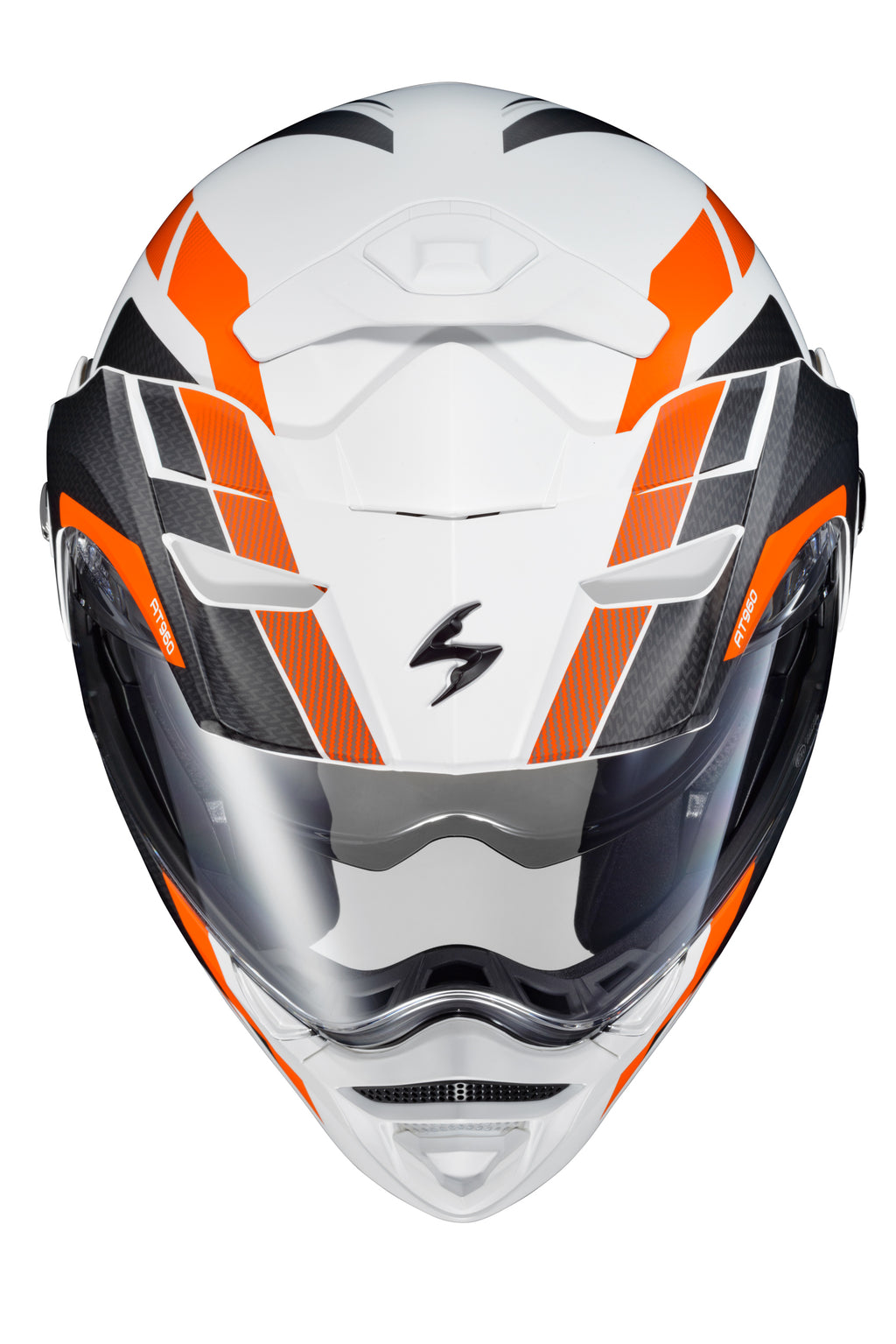 Exo At960 Modular Helmet Hicks White/Orange Lg