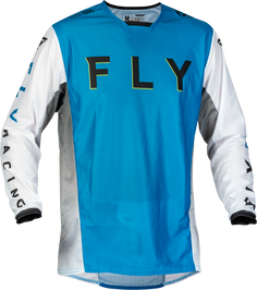 Kinetic Mesh Kore Jersey Blue/White/Hi Vis Md