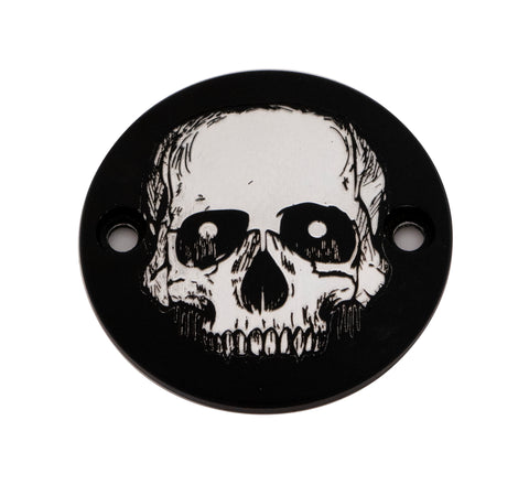 M8 Timer Cover Skull Black