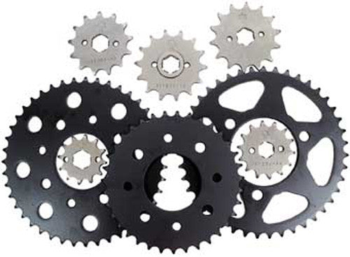 Rear Sprocket Steel 45t 520 Blk Beta/Hon