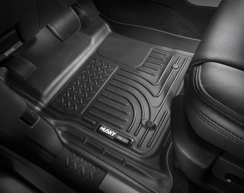 Husky Liners Subaru 12-14 Impreza/2015 WRX/STi WeatherBeater Combo Front&2nd Row Black Floor Liners