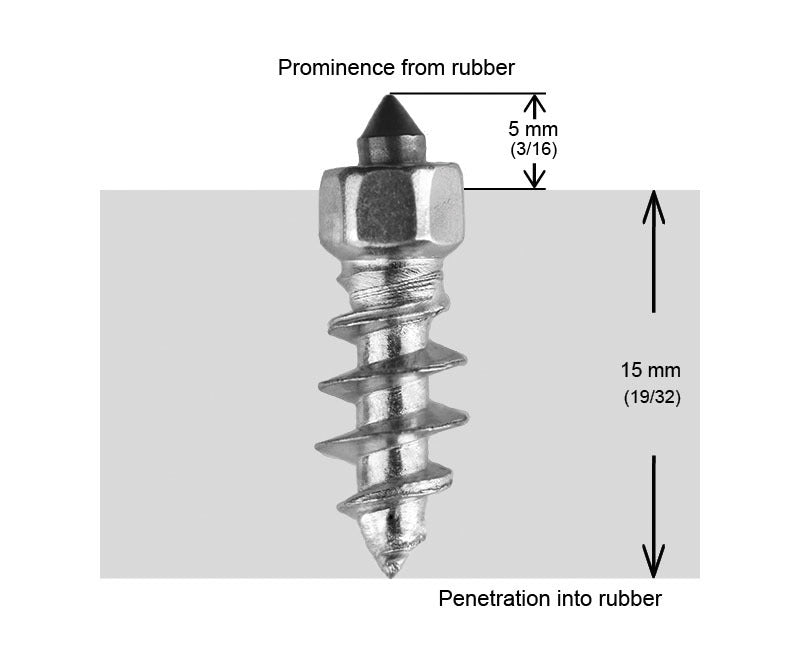 18mm Standard Screw Studs Qty 200