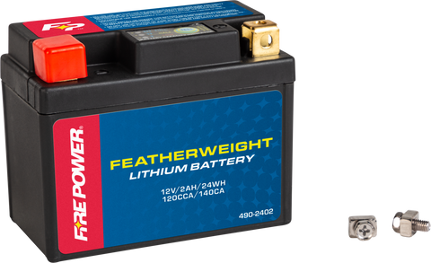 Featherweight Lithium Battery 120 Cca 12v/24wh