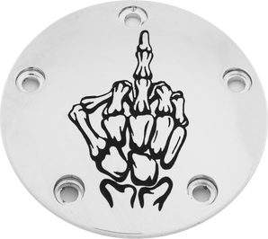 Tc Timer Cover Bone Finger Chrome