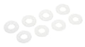 Daystar D-Ring Shackle Washers Set of 8 White