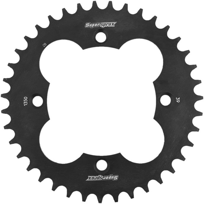 Rear Sprocket Steel 39t 520 Blk Hon