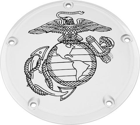 7  M8 Flt/Flh Derby Cover Marine Ega Chrome